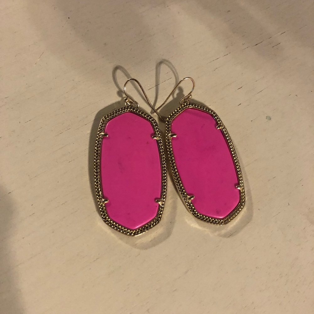Kendra Scott Pink Danielle Earrings